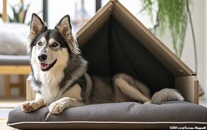 Как научить собаку команде место?